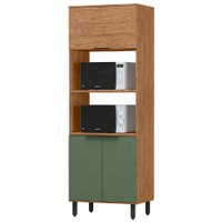 Torre Quente MDF 3 Portas 80 cm Tosc TT001 Freijo Jade MXM