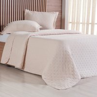 Kit Colcha Queen Miraggio New Soft 240x260cm Pêssego Claro