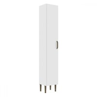 Paneleiro 1 Porta 4 Prateleiras Co6101 Branco - Decibal