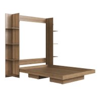Cama Casal Articulavel Vertical  Estante 140 Vancouver Mel