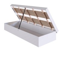 Cama Solteiro Box Baú 80 Bogotá Branco