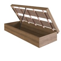 Cama Solteiro Box Baú 80 Bogotá Mel