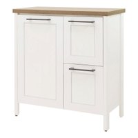 Gabinete Banheiro Com Tampo 1 Pt 2 Gv 79 cm BN01 Branco Dtall