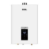 Aquecedor de Água a Gás EOS Digital 16 Litros (Gás Liquefeito de Petróleo) Exaustão Forçada Branco EAQ160GD Bivolt