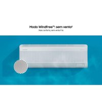 Ar-Condicionado Split Inverter 9000 BTUs Samsung WindFree AI Quente e Frio Wi-Fi Integrado AR09DXFAAWKNAZ 220V