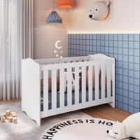 Berço Encanto 3 em 1 Branco - Completa Móveis