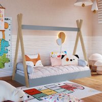 Cama Infantil Cabana - Completa Móveis Itapuã/ Azul