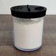 Kit 2 Farinheiras Plásticas com Tampa 250ml Porta Farofa Temperos Queijo Ralado Preto Uz