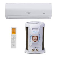 Ar-Condicionado Branco Split Inverter 12000 BTUs Springer Midea Airvolution Connect High Wall Só Frio 220V