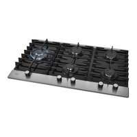 Cooktop a Gás Fischer Platinium Tripla Chama com 5 Bocas Preto Bivolt 33810[92122]