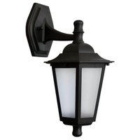 Arandela Colonial Externa Preta Luminária Jardim Parede 1 Lâmpada 20W Bivolt Hall de Entrada Dital