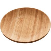24 Pratos Verona de Bambu 11cm Restaurante Bar Servir Snacks Queijos Petiscos Lyor