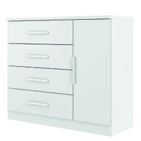 Cômoda Sapateira 4 Gavetas 1 Porta Genova Plus Zanzini