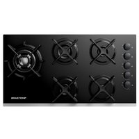 Cooktop a Gás 5Q Brastemp Eclipse Collection Preto Bivolt BDD86APUNA
