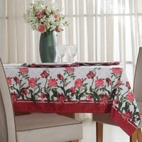 Trilho de Mesa Facile Repelente à Água 40x140cm Flowers