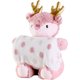 Bichinho de Pelúcia Premium com Manta New Bebê 100x75cm Rosa