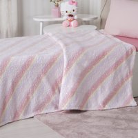 Manta TV Candy Brilha no Escuro 127x152cm Rainbow
