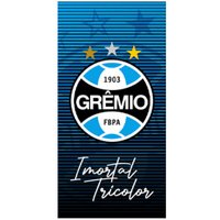 Toalha de Praia Times de Futebol Grêmio 70x140cm Imortal Tricolor