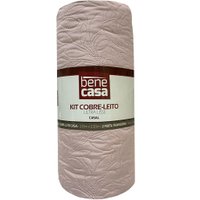 Kit Cobre Leito Casal Ultra Lisse Estampado 210x230cm Lilás