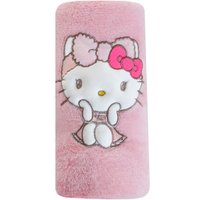 Manta com Aplique Flannel Fleece Turma da Hello Kitty 100x75 Hello Kitty