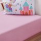 Jogo de Cama Kids Solteiro Infantil Malha 88x188x25cm Fada