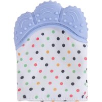 Mordedor Luvinha para Bebê Silicone e Poliéster Azul