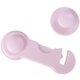 Kit Trava Porta 3 Peças para Bebês e Crianças Rosa