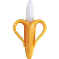 Massageador de Gengiva para Bebê Banana 6x10cm Amarelo
