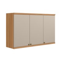 Armário Aéreo 3 Portas 120cm Selene Linea Brasil