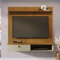 Painel para TV Até 55 Polegadas Iris 1 Porta Cumaru/Opala - Madetec