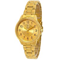 Relógio Feminino Tuguir Analógico Infinity TGI37048 - Dourado