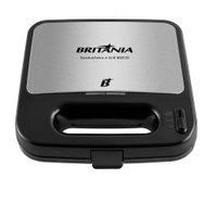 Sanduicheira e Grill Britânia Antiaderente Preta BGR20 - 220 Volts