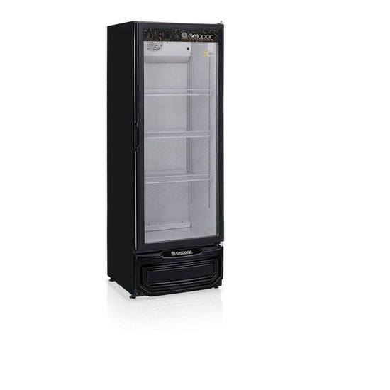 Cervejeira Gelopar 410 Litros Preta  GPTU-40-PR - 220 Volts