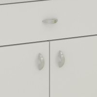 Balcao Multiuso 2 Pt 1 Gv 62 cm BA35 Branco Dtall