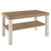 Mesa de Centro Para Sala 80 cm 4565 Carvalho Off White ARLY