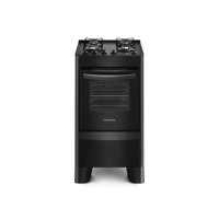 Fogão 4 Bocas Continental Automático com Mesa Compartimentada Preto FC4VP - Bivolt