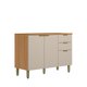 Balc&atilde;o 3 Portas 120cm 2 Gavetas Selene Linea Brasil
