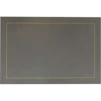 Jogo 12 Americano Classic PU 45x30cm Chumbo