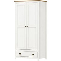 Armario 2 Pt 1 Gv Madeira Maciça 91 cm 9103 Branco Freijo Milani Store