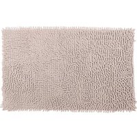 Tapete Popcorn Antiderrapante 50x70cm Bege