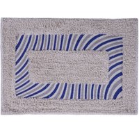Tapete de Banheiro Slim Algodão 40x60cm Ondas