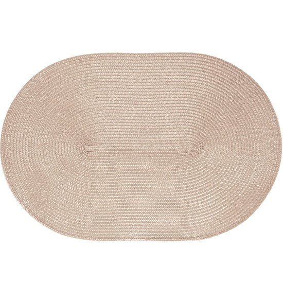 Lugar Americano Requinte Oval 30x45cm Palha