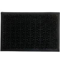 Tapete de Porta Emborrachado 40x60cm Preto