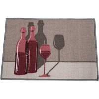 Tapete de Cozinha Colori Antiderrapante 40x60cm Wine