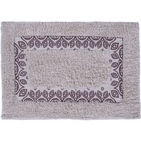 Tapete de Banheiro Slim Algodão 40x60cm Arabesco