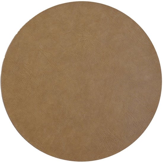 Lugar Americano Redondo Texas 38cm Ocre