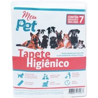 Tapete Higiênico para Cachorros 7 Unidades Rápida Absorção Branco