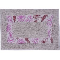 Tapete de Banheiro Slim Algodão 40x60cm Flowers