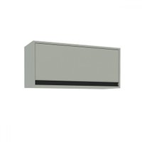 Armário Aéreo Cozinha 80 Cm Koya 1 Porta Verde Oliva - Politorno