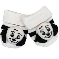 Pantufa Meia para Bebê Due Preto - 17/18